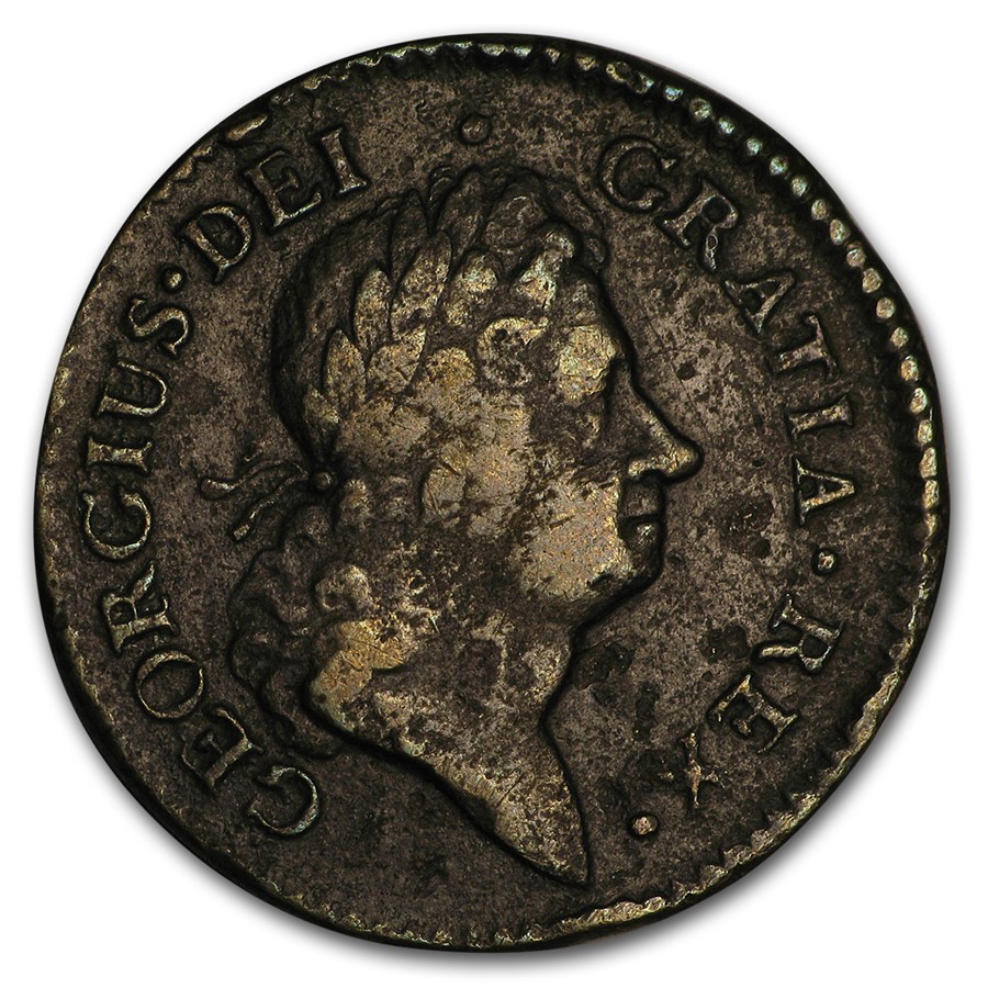 1723 Wood's Hibernia Half Penny Choice Extremely Fine Colonial